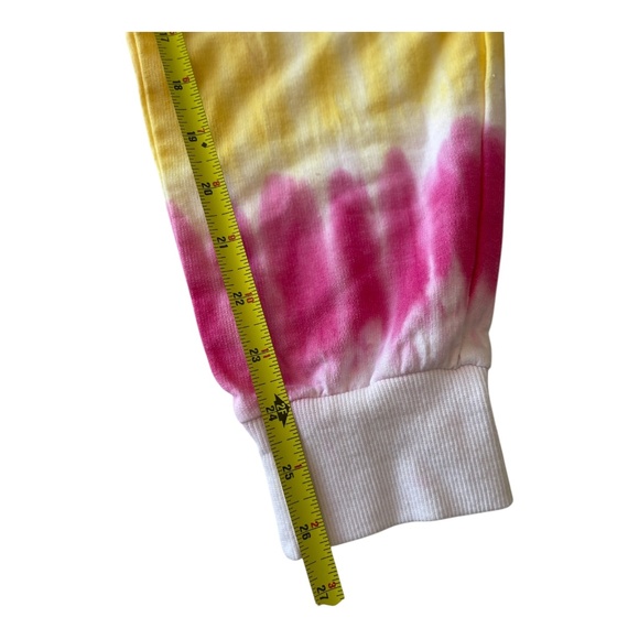 Anthropology NWOT Jane and Delancey Womens Tie Dye Jogger Sweatpants Small Pink - Picture 4 of 9